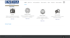 Desktop Screenshot of encha.co.za